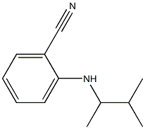 2-[(3-methylbutan-2-yl)amino]benzonitrile Struktur