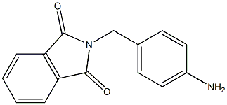 2-[(4-aminophenyl)methyl]-2,3-dihydro-1H-isoindole-1,3-dione Struktur