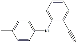 2-[(4-methylphenyl)amino]benzonitrile Struktur