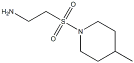 2-[(4-methylpiperidin-1-yl)sulfonyl]ethanamine Struktur