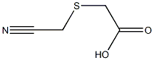 2-[(cyanomethyl)sulfanyl]acetic acid Struktur