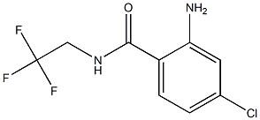 2-amino-4-chloro-N-(2,2,2-trifluoroethyl)benzamide Struktur