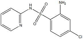 2-amino-4-chloro-N-(pyridin-2-yl)benzene-1-sulfonamide Struktur