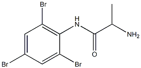 2-amino-N-(2,4,6-tribromophenyl)propanamide Struktur