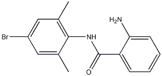 2-amino-N-(4-bromo-2,6-dimethylphenyl)benzamide Struktur