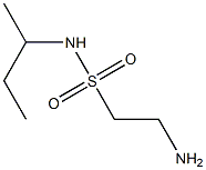 2-amino-N-(sec-butyl)ethanesulfonamide Struktur