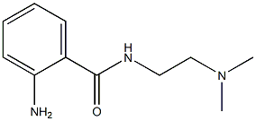 2-amino-N-[2-(dimethylamino)ethyl]benzamide Struktur