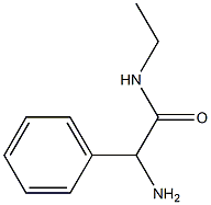 2-amino-N-ethyl-2-phenylacetamide Struktur