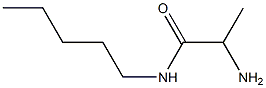 2-amino-N-pentylpropanamide Struktur