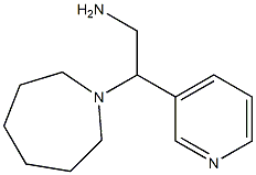 2-azepan-1-yl-2-pyridin-3-ylethanamine Struktur