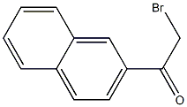 2-bromo-1-(naphthalen-2-yl)ethan-1-one Struktur