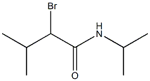 2-bromo-3-methyl-N-(propan-2-yl)butanamide Struktur