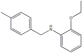 2-ethoxy-N-[(4-methylphenyl)methyl]aniline Struktur