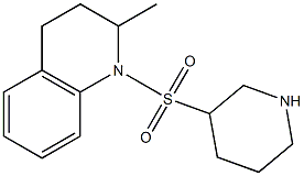 2-methyl-1-(piperidin-3-ylsulfonyl)-1,2,3,4-tetrahydroquinoline Struktur