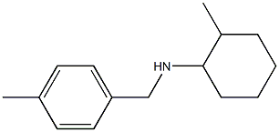 2-methyl-N-[(4-methylphenyl)methyl]cyclohexan-1-amine Struktur