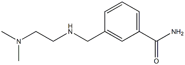 3-({[2-(dimethylamino)ethyl]amino}methyl)benzamide Struktur