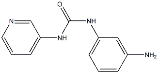 3-(3-aminophenyl)-1-pyridin-3-ylurea Struktur