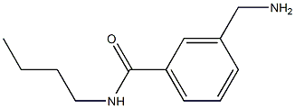 3-(aminomethyl)-N-butylbenzamide Struktur