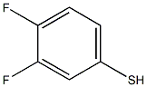 3,4-difluorobenzene-1-thiol Struktur