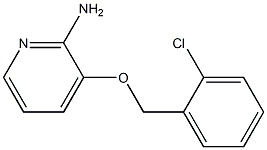 3-[(2-chlorophenyl)methoxy]pyridin-2-amine Struktur