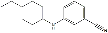 3-[(4-ethylcyclohexyl)amino]benzonitrile Struktur