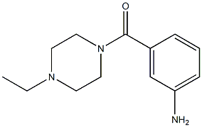 3-[(4-ethylpiperazin-1-yl)carbonyl]aniline Struktur