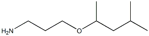 3-[(4-methylpentan-2-yl)oxy]propan-1-amine Struktur