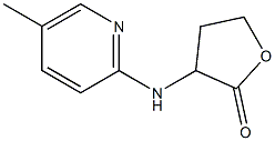 3-[(5-methylpyridin-2-yl)amino]oxolan-2-one Struktur