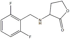 3-{[(2,6-difluorophenyl)methyl]amino}oxolan-2-one Struktur