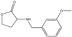 3-{[(3-methoxyphenyl)methyl]amino}oxolan-2-one Struktur