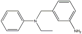 3-{[ethyl(phenyl)amino]methyl}aniline Struktur