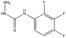 3-amino-1-(2,3,4-trifluorophenyl)thiourea Struktur