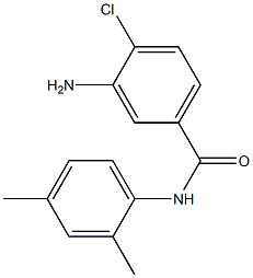 3-amino-4-chloro-N-(2,4-dimethylphenyl)benzamide Struktur