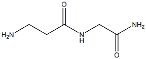 3-amino-N-(2-amino-2-oxoethyl)propanamide Struktur