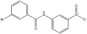 3-bromo-N-(3-nitrophenyl)benzamide Struktur