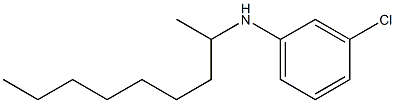 3-chloro-N-(nonan-2-yl)aniline Struktur