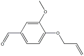 3-methoxy-4-(prop-2-en-1-yloxy)benzaldehyde Struktur