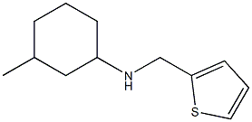 3-methyl-N-(thiophen-2-ylmethyl)cyclohexan-1-amine Struktur