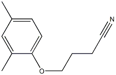 4-(2,4-dimethylphenoxy)butanenitrile Struktur