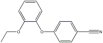 4-(2-ethoxyphenoxy)benzonitrile Struktur