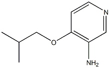 4-(2-methylpropoxy)pyridin-3-amine Struktur