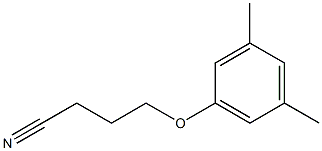 4-(3,5-dimethylphenoxy)butanenitrile Struktur