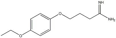 4-(4-ethoxyphenoxy)butanimidamide Struktur