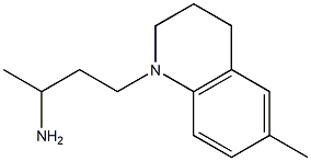 4-(6-methyl-1,2,3,4-tetrahydroquinolin-1-yl)butan-2-amine Struktur