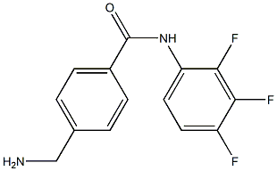 4-(aminomethyl)-N-(2,3,4-trifluorophenyl)benzamide Struktur