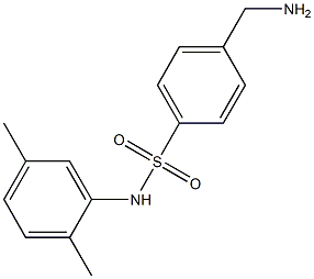 4-(aminomethyl)-N-(2,5-dimethylphenyl)benzenesulfonamide Struktur