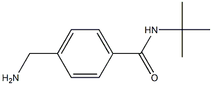 4-(aminomethyl)-N-(tert-butyl)benzamide Struktur