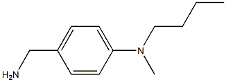 4-(aminomethyl)-N-butyl-N-methylaniline Struktur