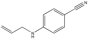 4-(prop-2-en-1-ylamino)benzonitrile Struktur