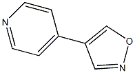 4-(pyridin-4-yl)-1,2-oxazole Struktur